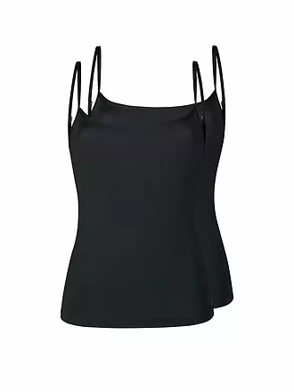 SKINY | Top 2-er Pkg. "Micro Lovers" (Schwarz) | 